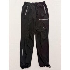 Baleaf Pants Mens Medium Black Track Running Zip Pocket Reflective Lightweight